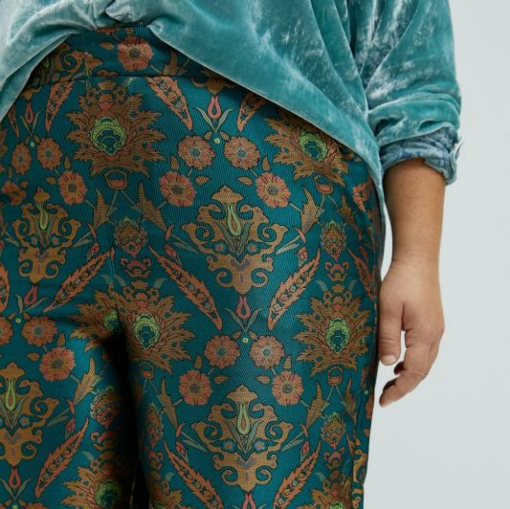 Anthropologie Meave Melyssa jacquard pants